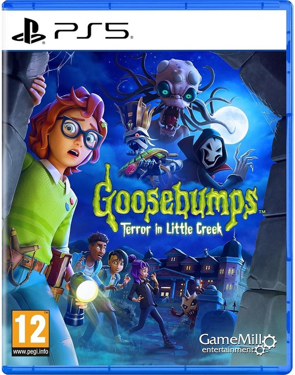 Goosebumps: Terror in Little Creek PlayStation 5 game box art