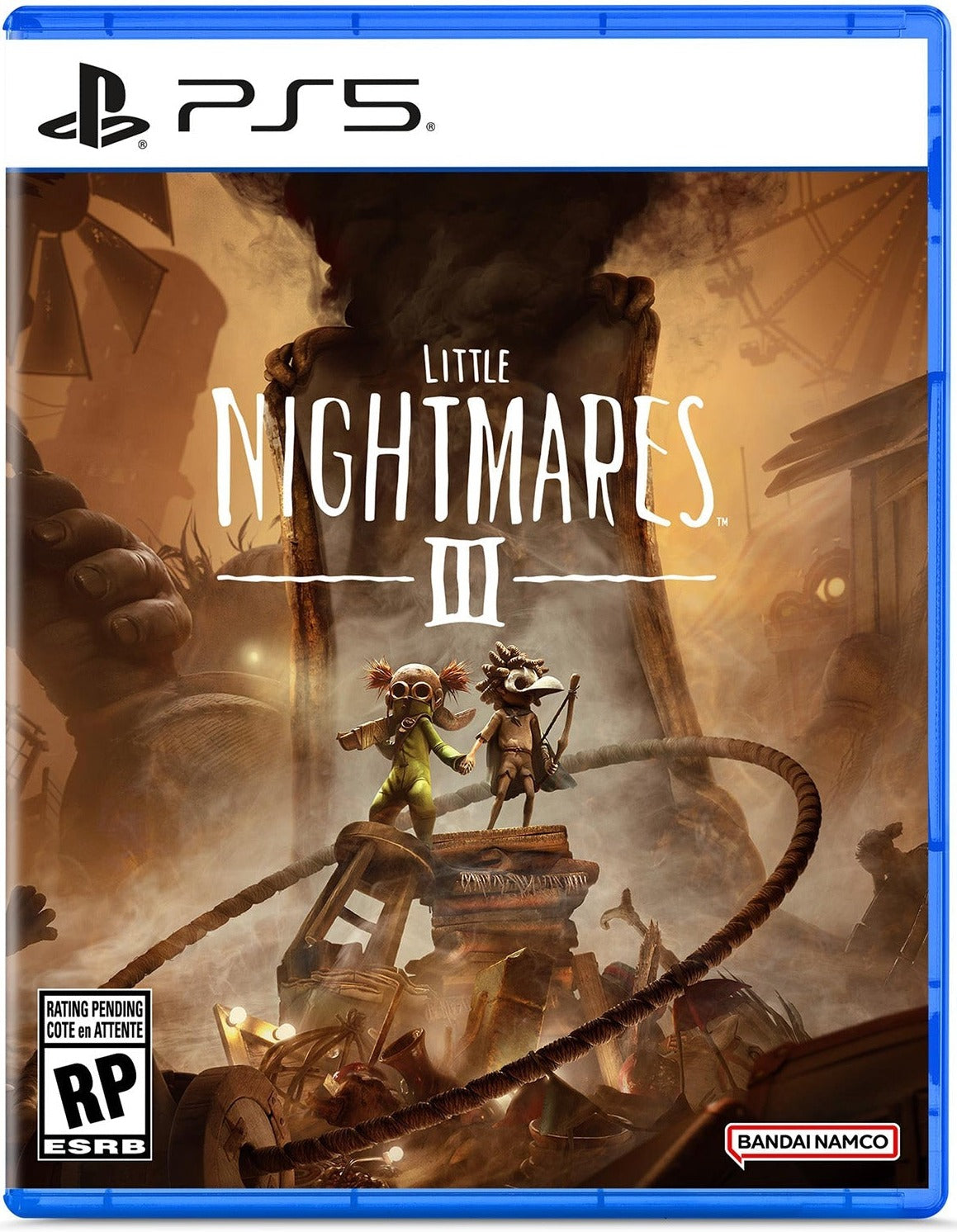 Little Nightmares III PlayStation 5 game box art