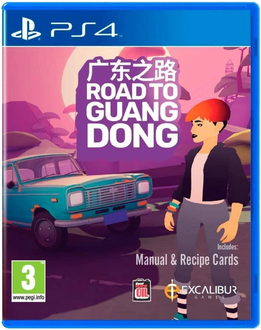 Road to Guangdong PS4 game box art