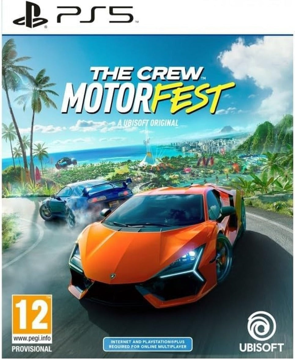 The Crew: Motorfest PlayStation 5 game box art