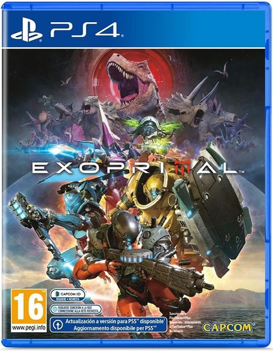 Exoprimal PlayStation 4 game box – Spanish/Italian edition