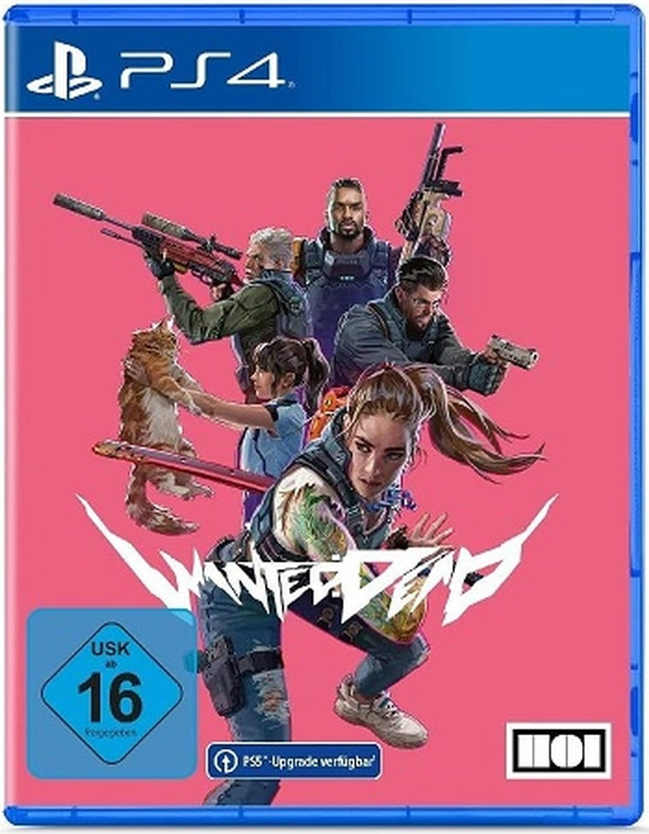 Wanted: Dead PlayStation 4 game box art – German edition