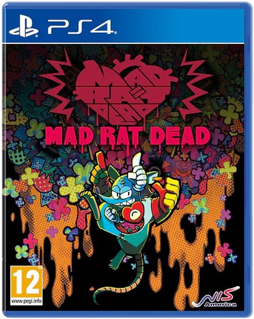 Mad Rat Dead Standard Edition PS4 box art (French box)