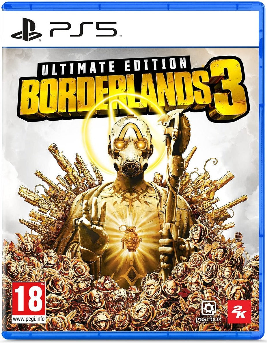 Borderlands 3 Ultimate Edition PlayStation 5 game box art