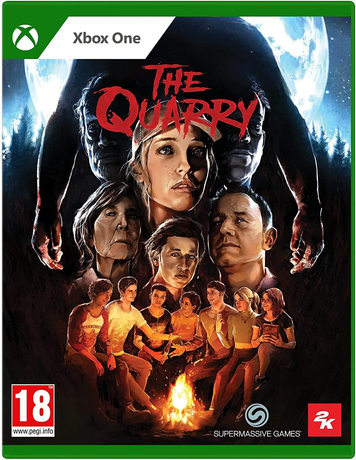 The Quarry Xbox One game box art – German edition