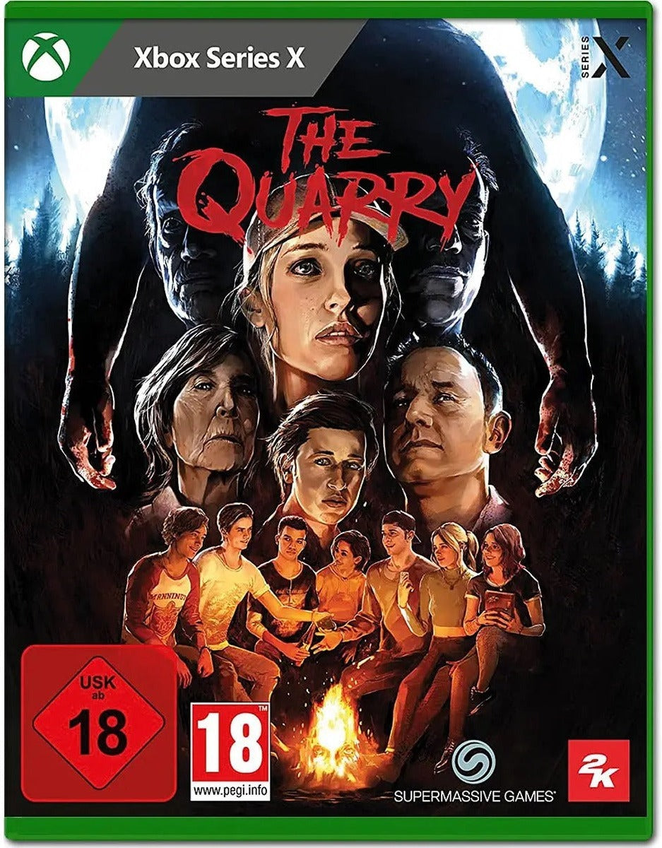 The Quarry Xbox Series X game box art – German edition