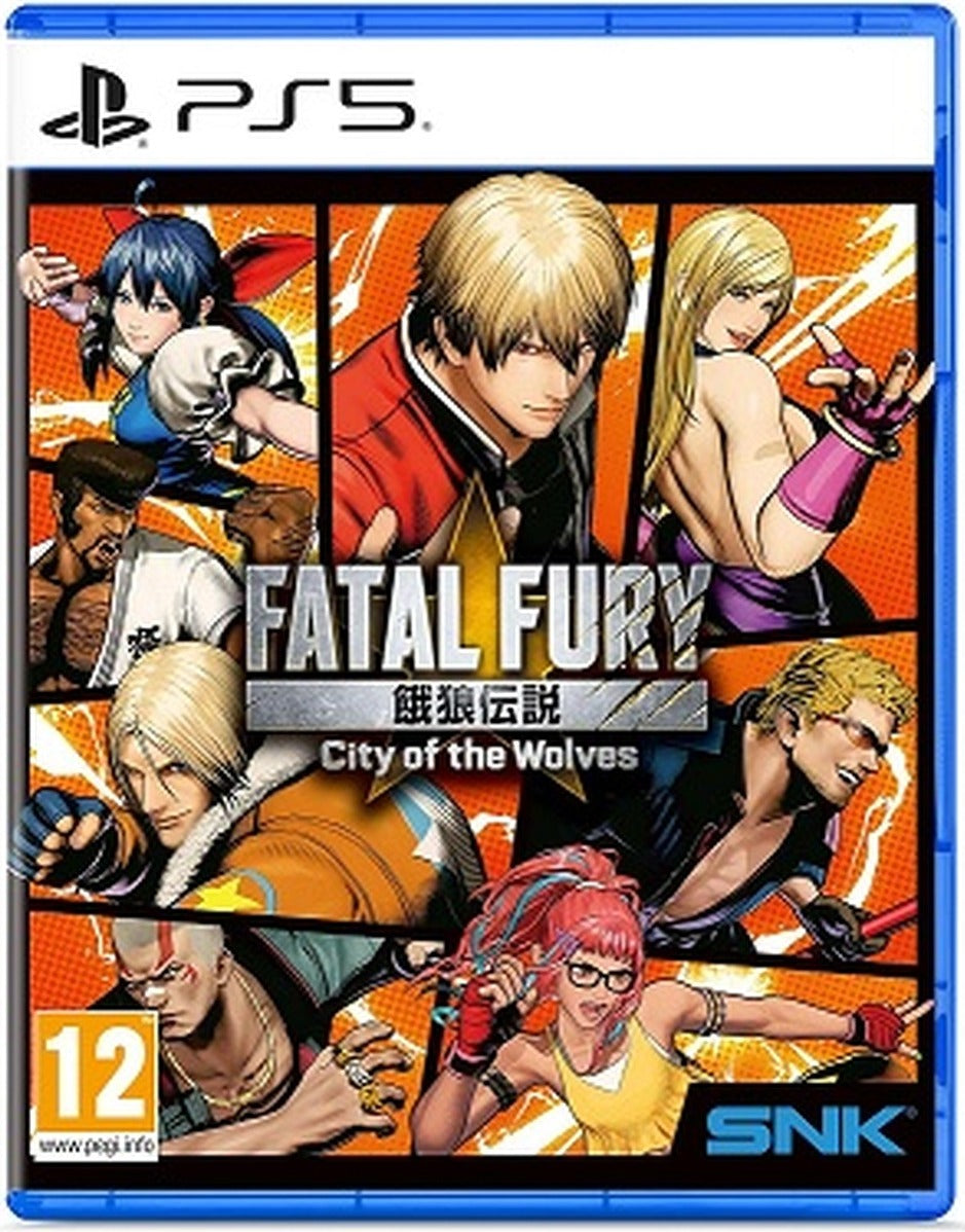 Fatal Fury: City of the Wolves Special Edition PlayStation 5 game box