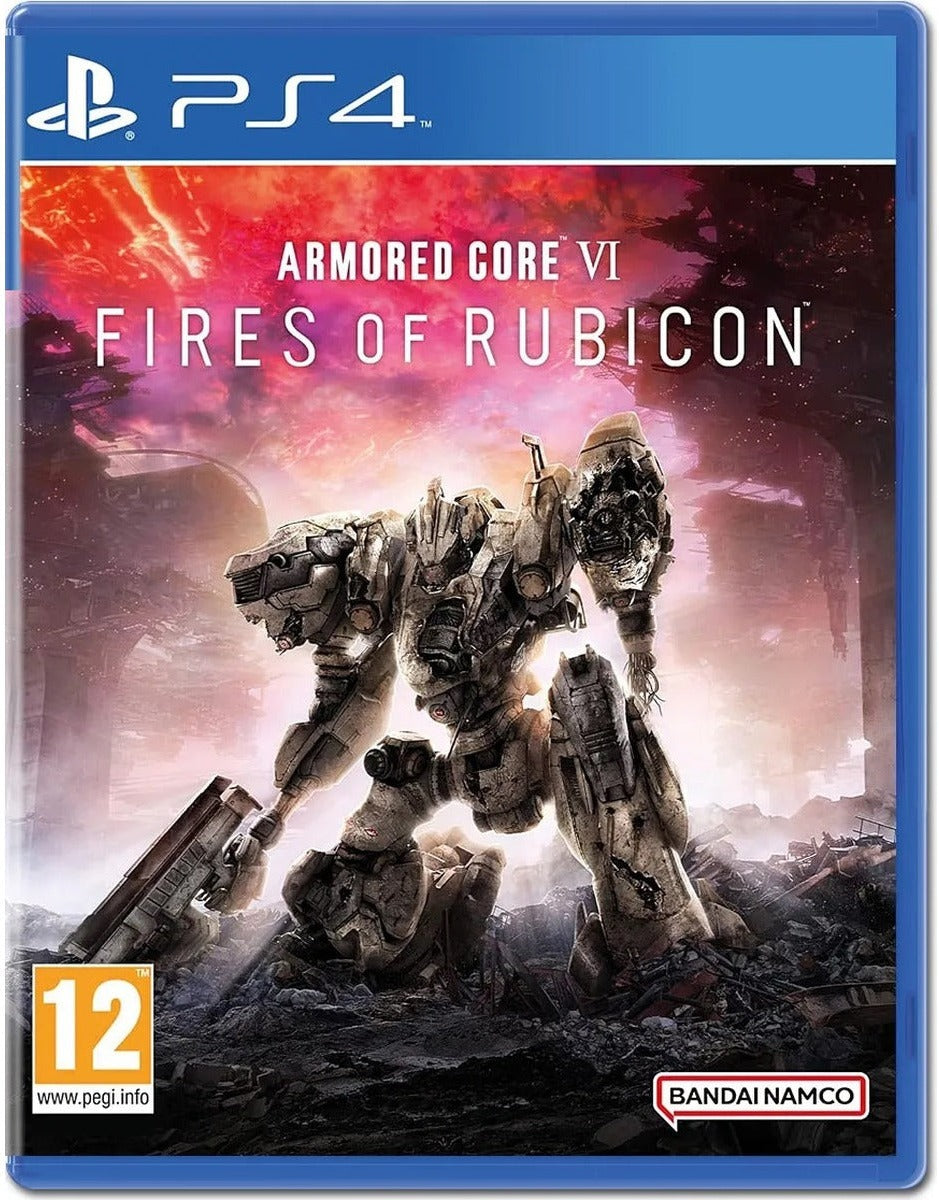 Armored Core VI: Fires of Rubicon PS4 box art – French/Dutch edition