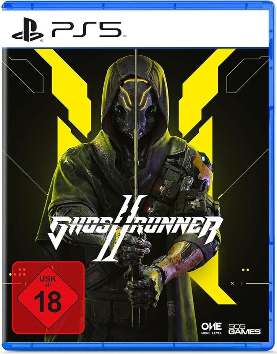 Ghostrunner 2 PlayStation 5 game box art – German box