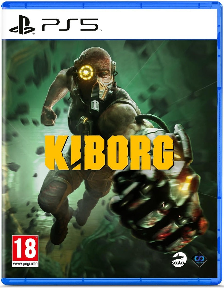 Kiborg PlayStation 5 physical edition box art by Perp Games