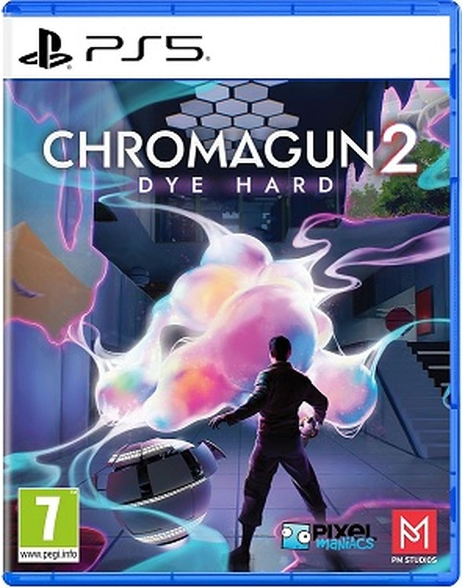 ChromaGun 2: Dye Hard PlayStation 5 box art