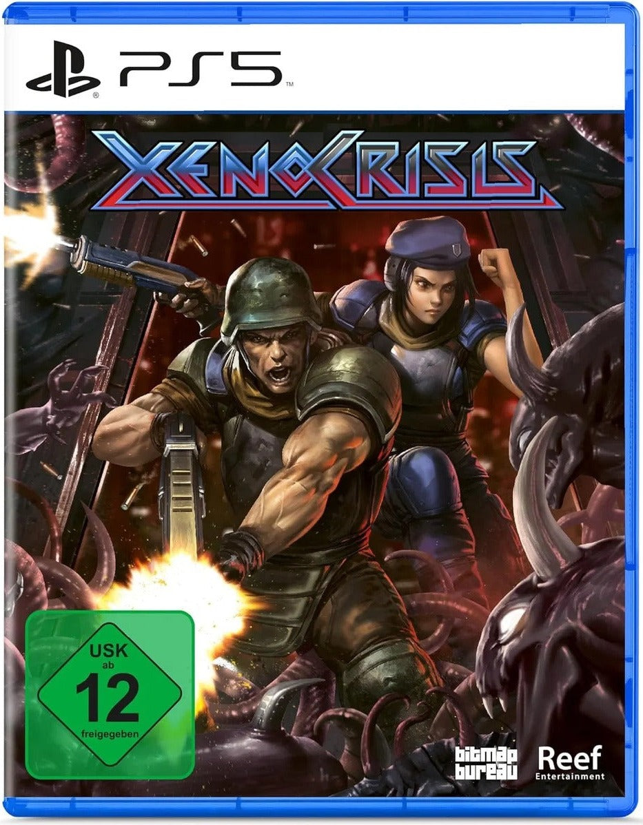 Xeno Crisis PlayStation 5 game box – German edition