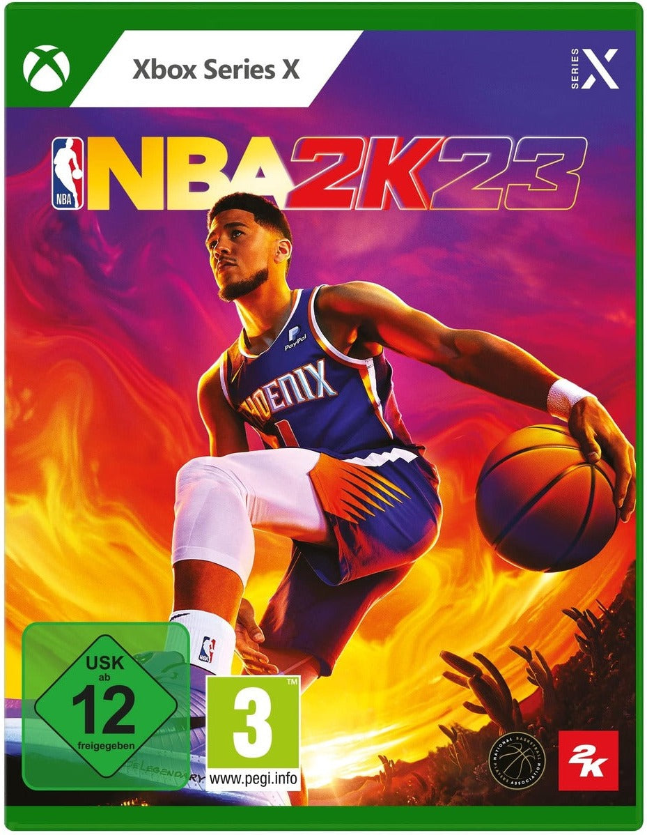NBA 2K23 Xbox Series X game box – German retail edition