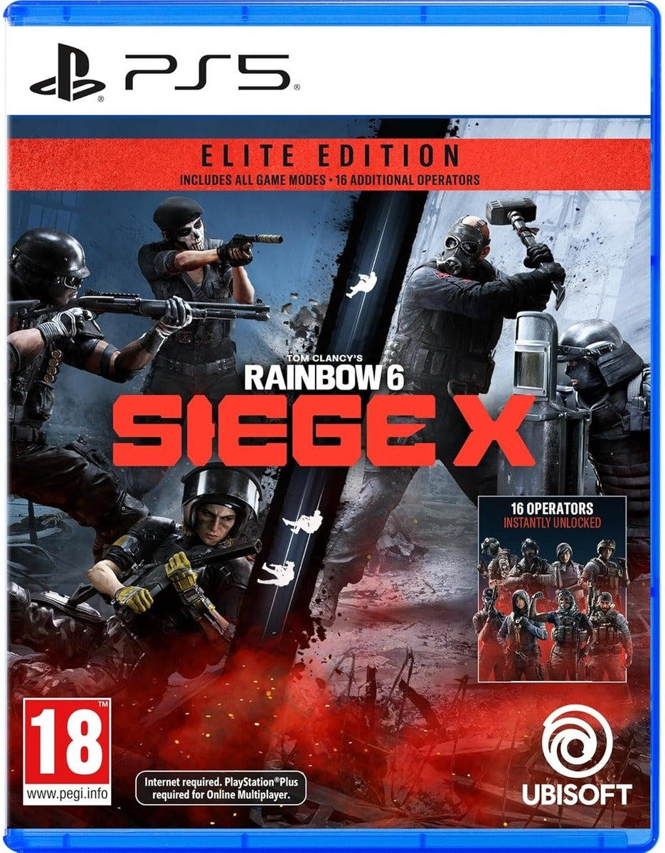 Tom Clancy's Rainbow Six Siege X Elite Edition PlayStation 5 box art