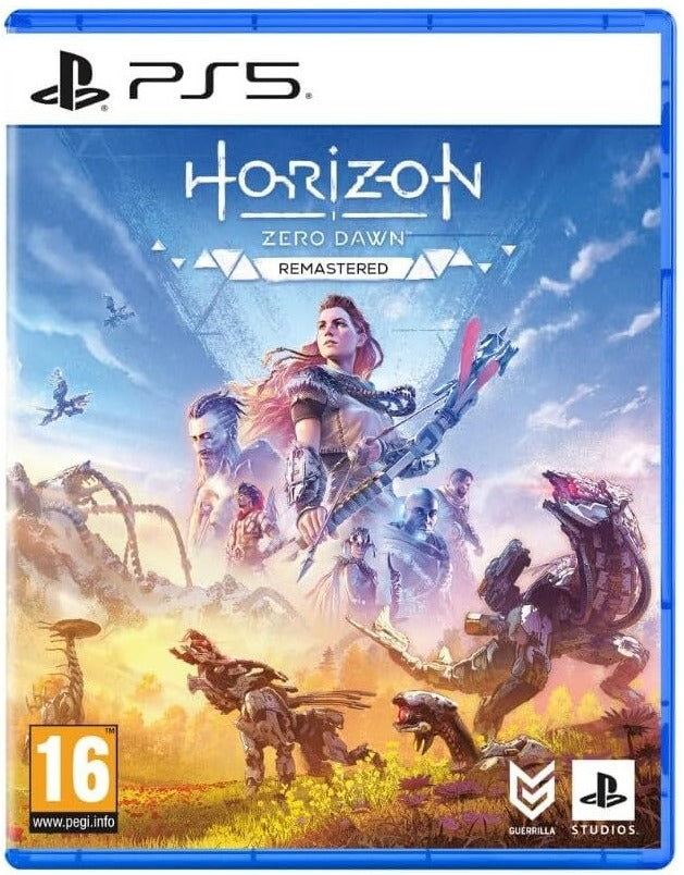 Horizon Zero Dawn Remastered PlayStation 5 game box art