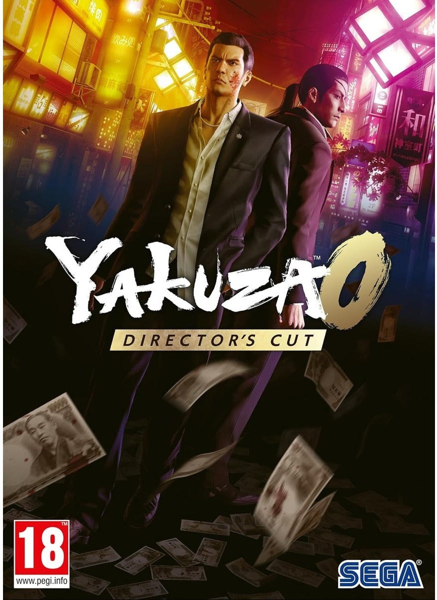 Yakuza 0 Director's Cut PC Code in Box retail packaging