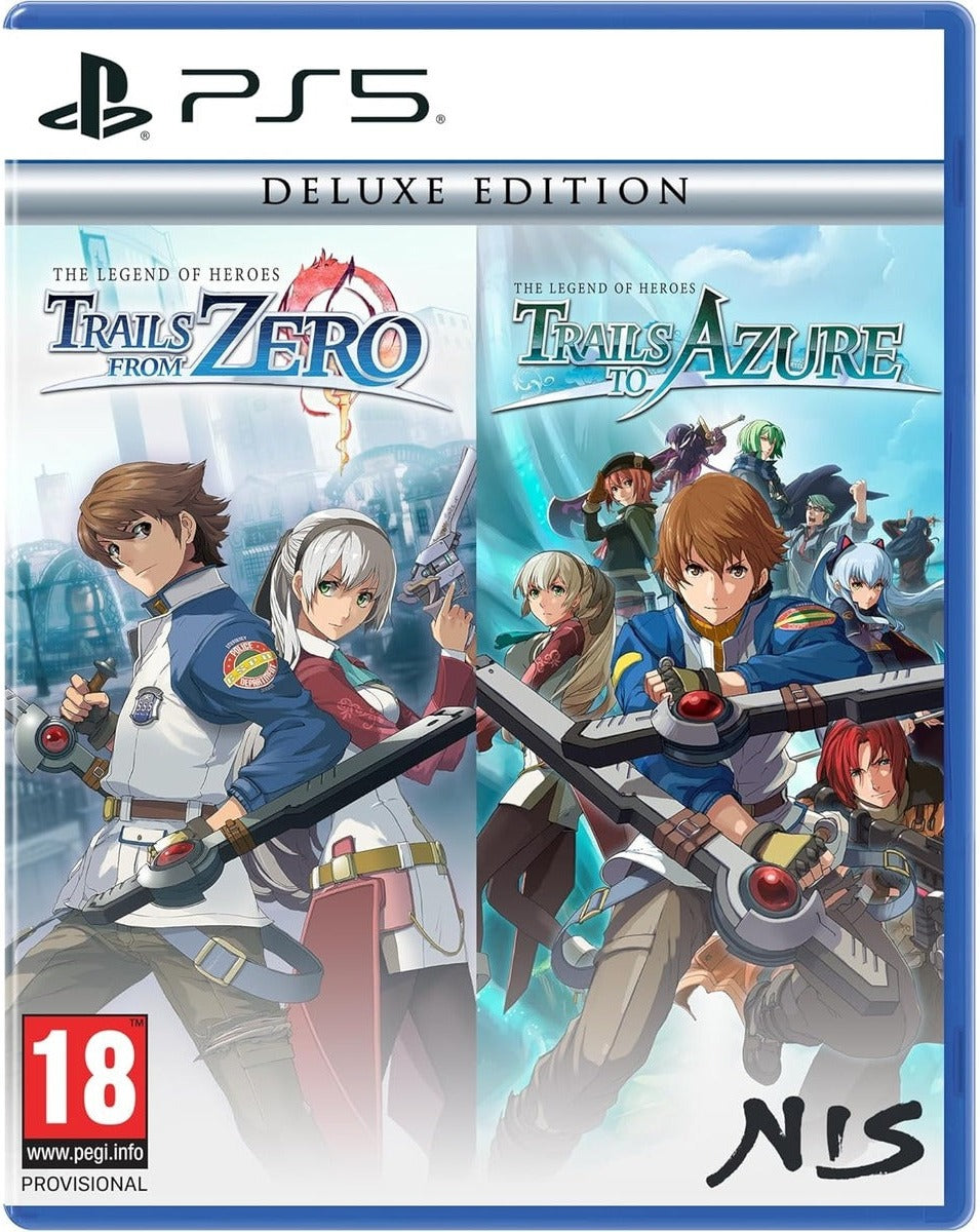 The Legend of Heroes Trails from Zero Trails to Azure Deluxe Edition PS5 box art