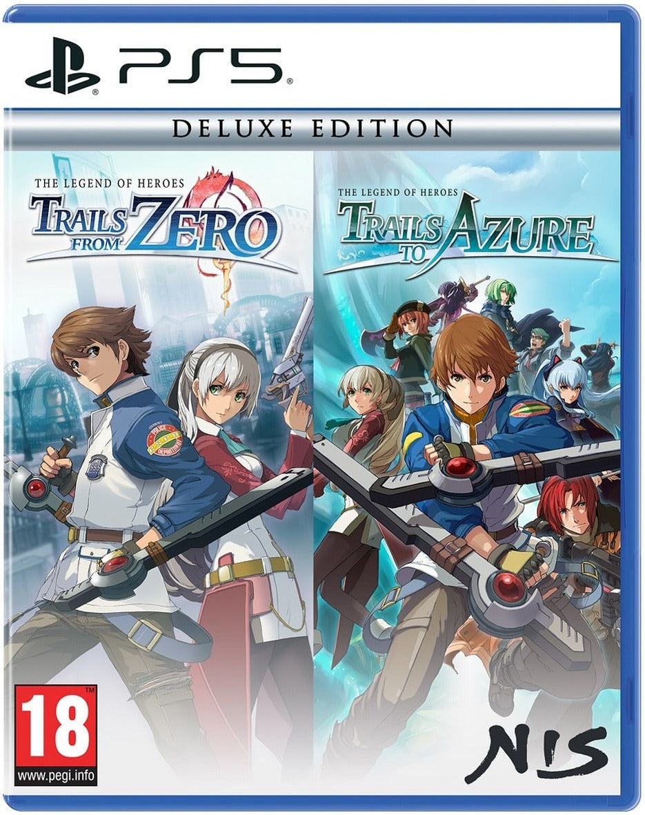 The Legend of Heroes Trails from Zero Trails to Azure Deluxe Edition PS5 box art