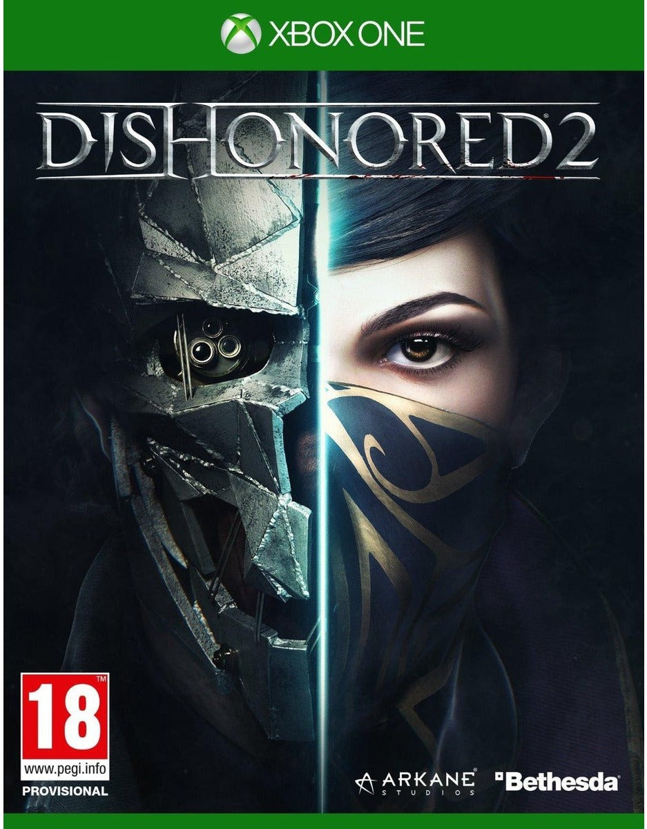 Dishonored 2 Xbox One game box art