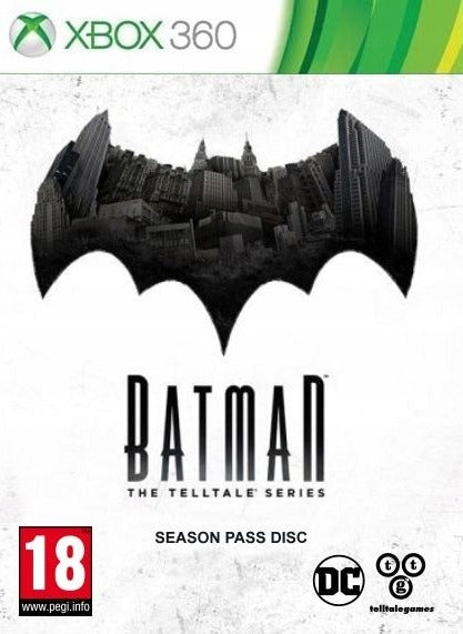 Batman: The Telltale Series Xbox 360 game box art