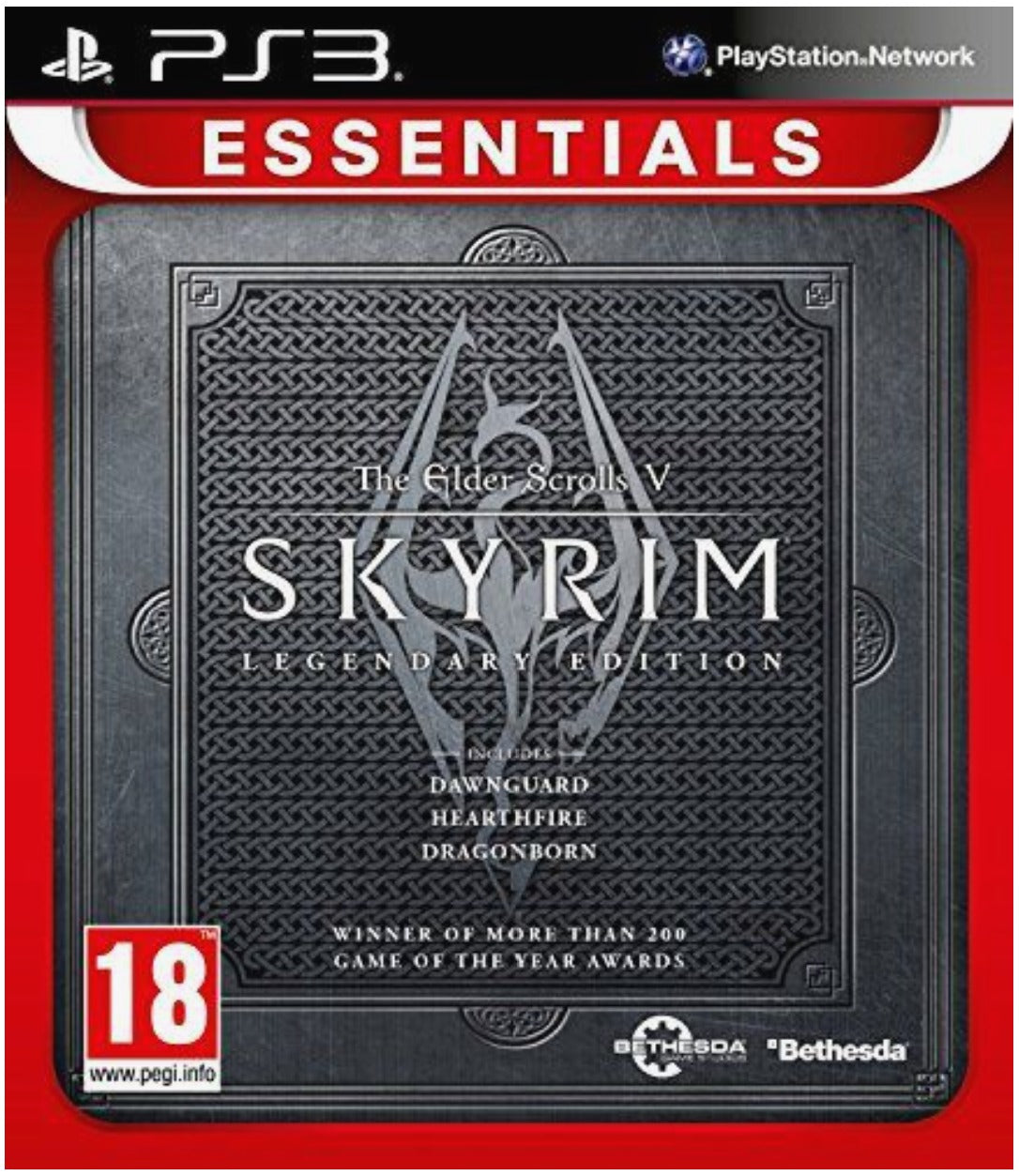 The Elder Scrolls V: Skyrim Legendary Edition PS3 box art