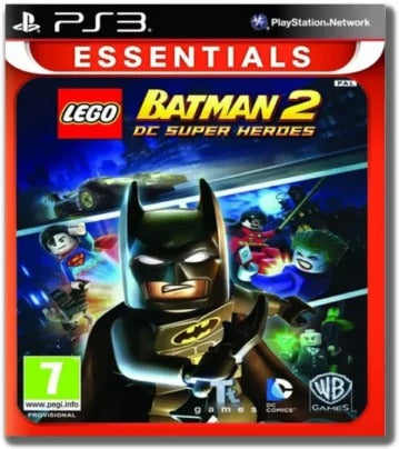 LEGO Batman 2 DC Super Heroes Essentials PlayStation 3 game box (English/Nordic)