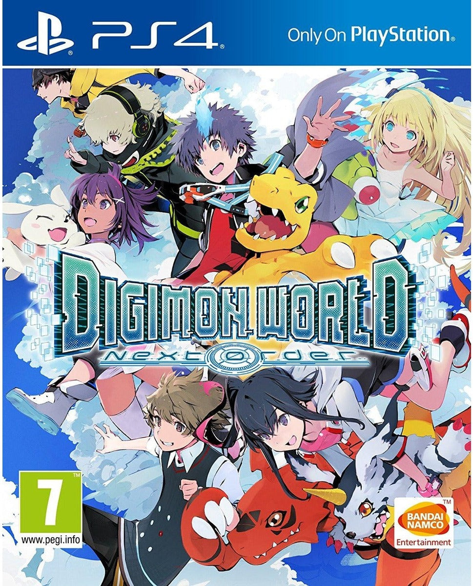 Digimon World: Next Order PlayStation 4 game box art
