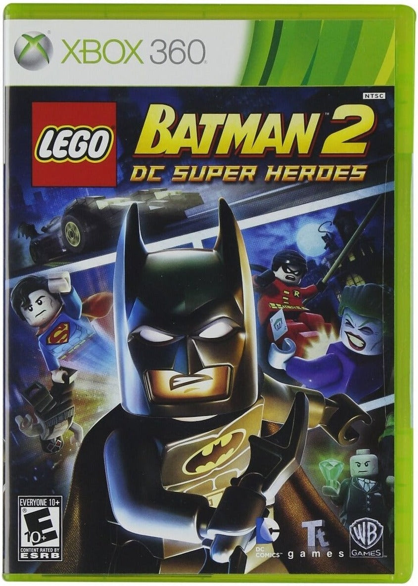 LEGO Batman 2: DC Super Heroes Xbox 360 game box art