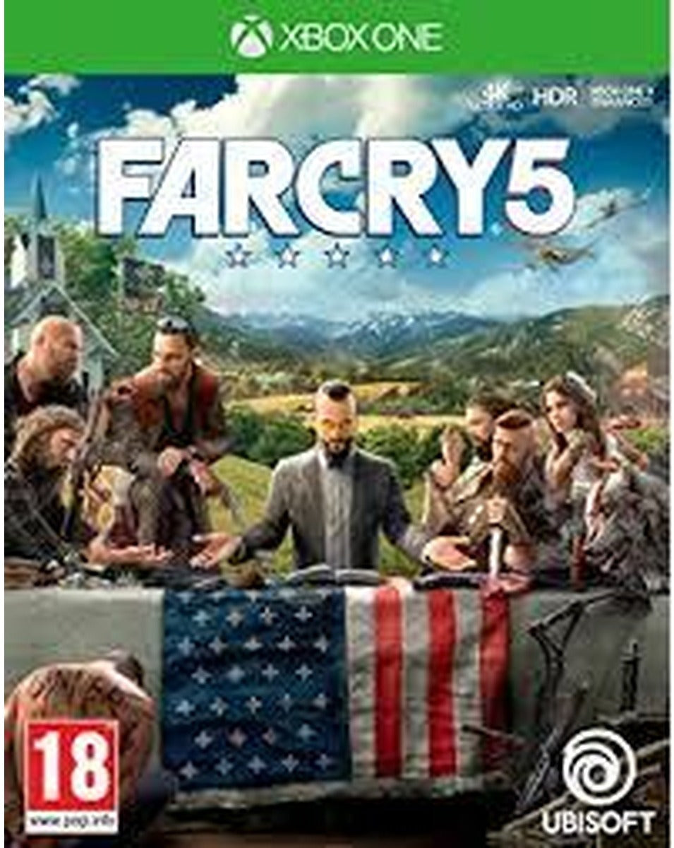 Far Cry 5 Xbox One game box art
