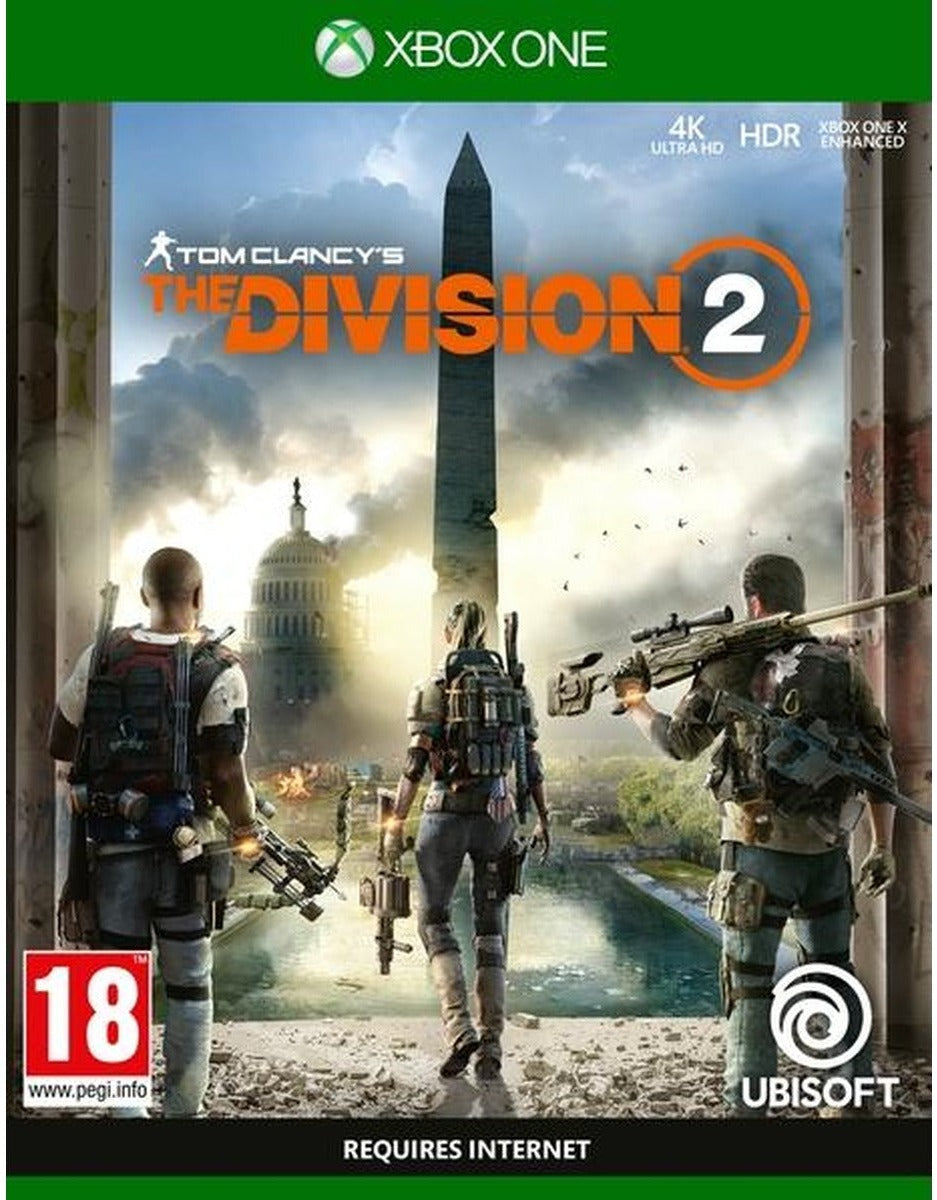 Tom Clancy's The Division 2 Xbox One game box art