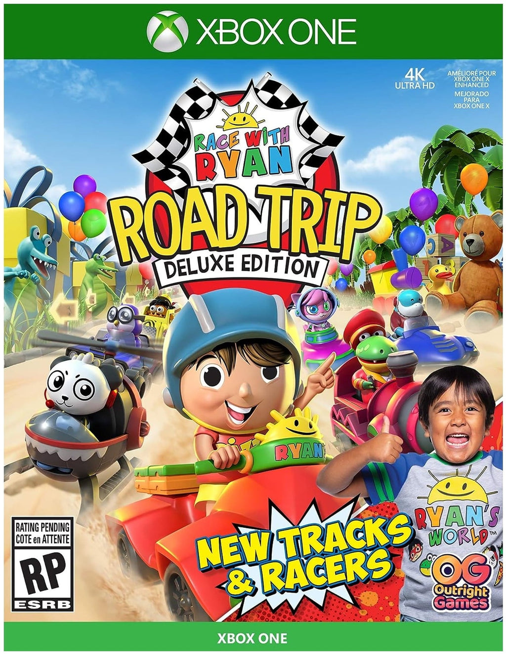Race With Ryan Xbox One game box art