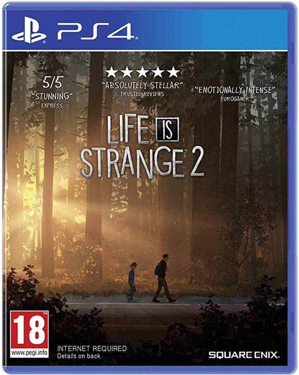 Life is Strange 2 PlayStation 4 game box art