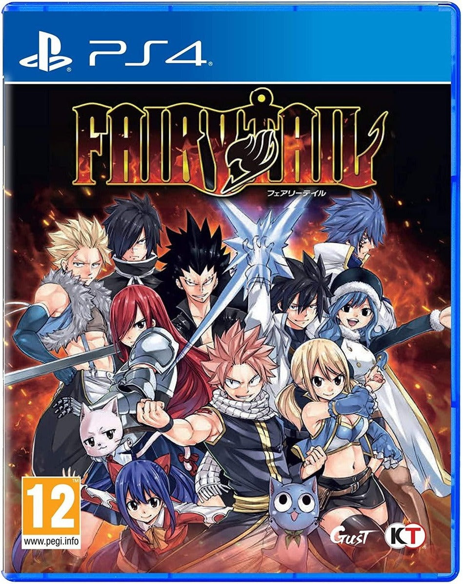 Fairy Tail PlayStation 4 game box art