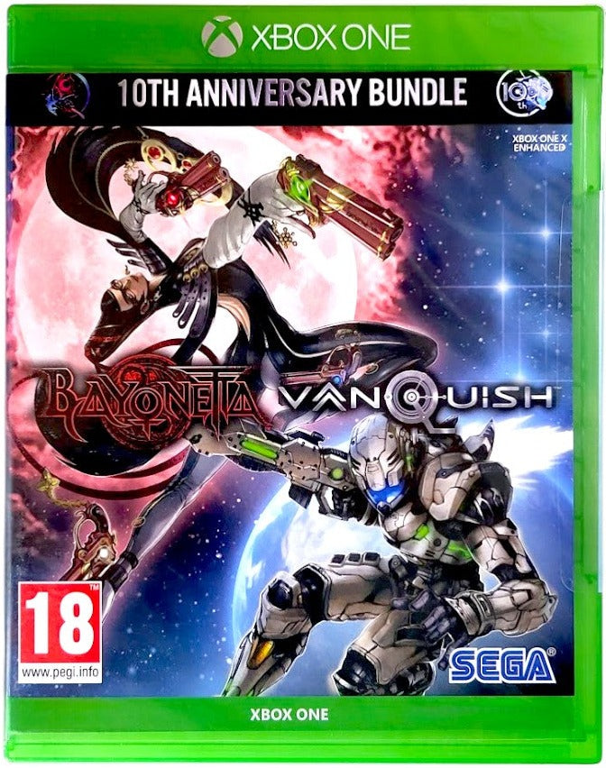 Bayonetta & Vanquish 10th Anniversary Bundle Xbox One box art