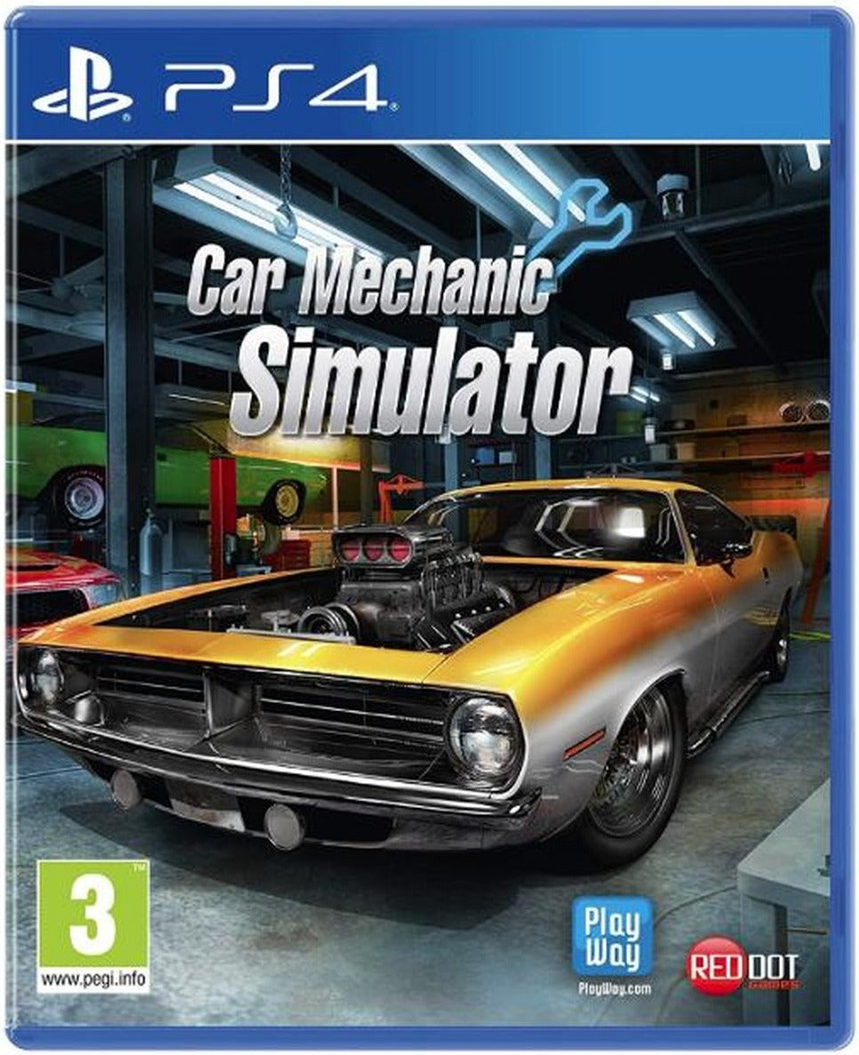 Car Mechanic Simulator PlayStation 4 game box art