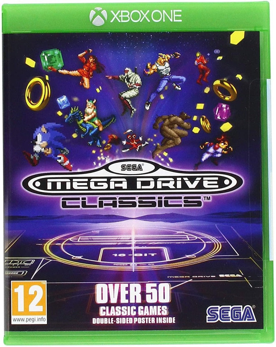 Sega Mega Drive Classics Xbox One game box art