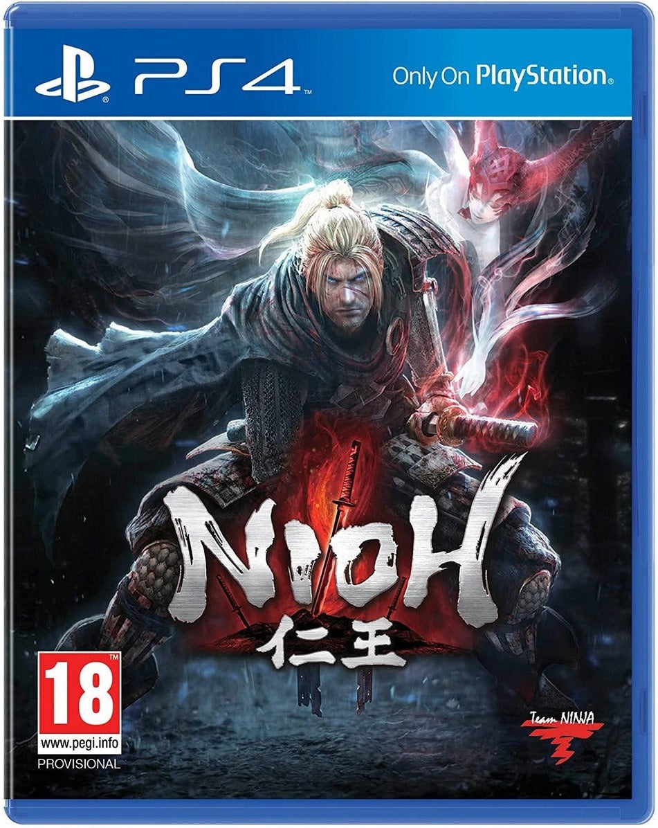 Nioh PS4 game box art – English/Arabic edition