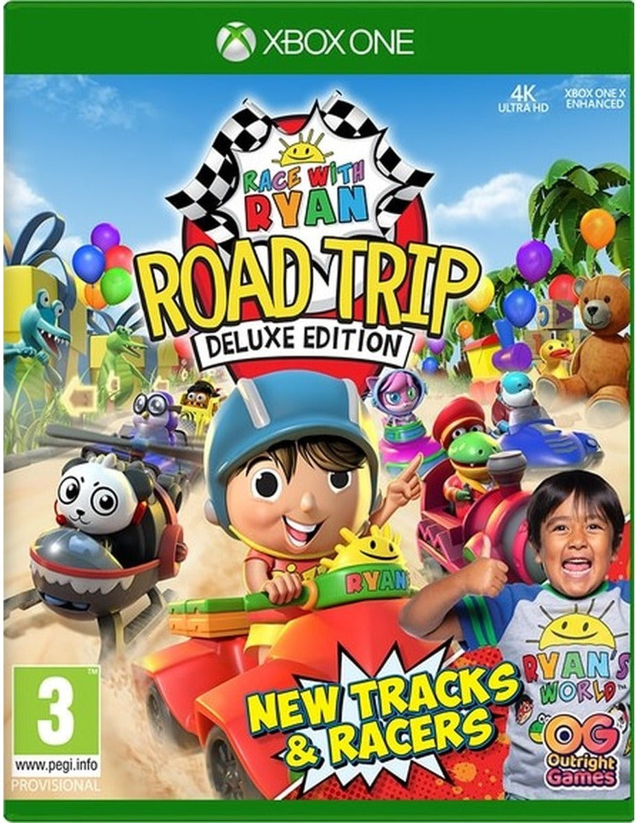Race With Ryan Road Trip Deluxe Edition Xbox One box art