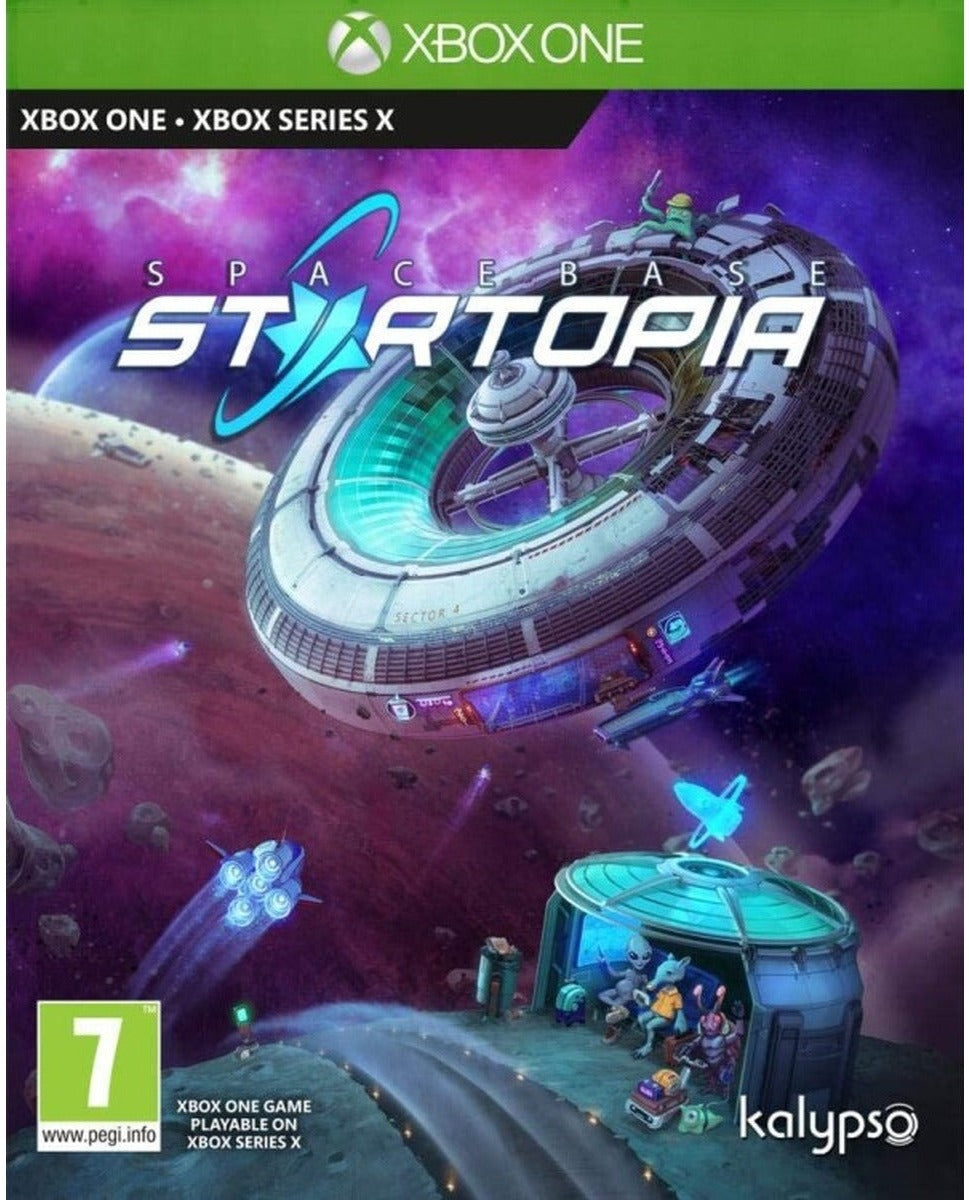 Spacebase Startopia Xbox Series X game box art