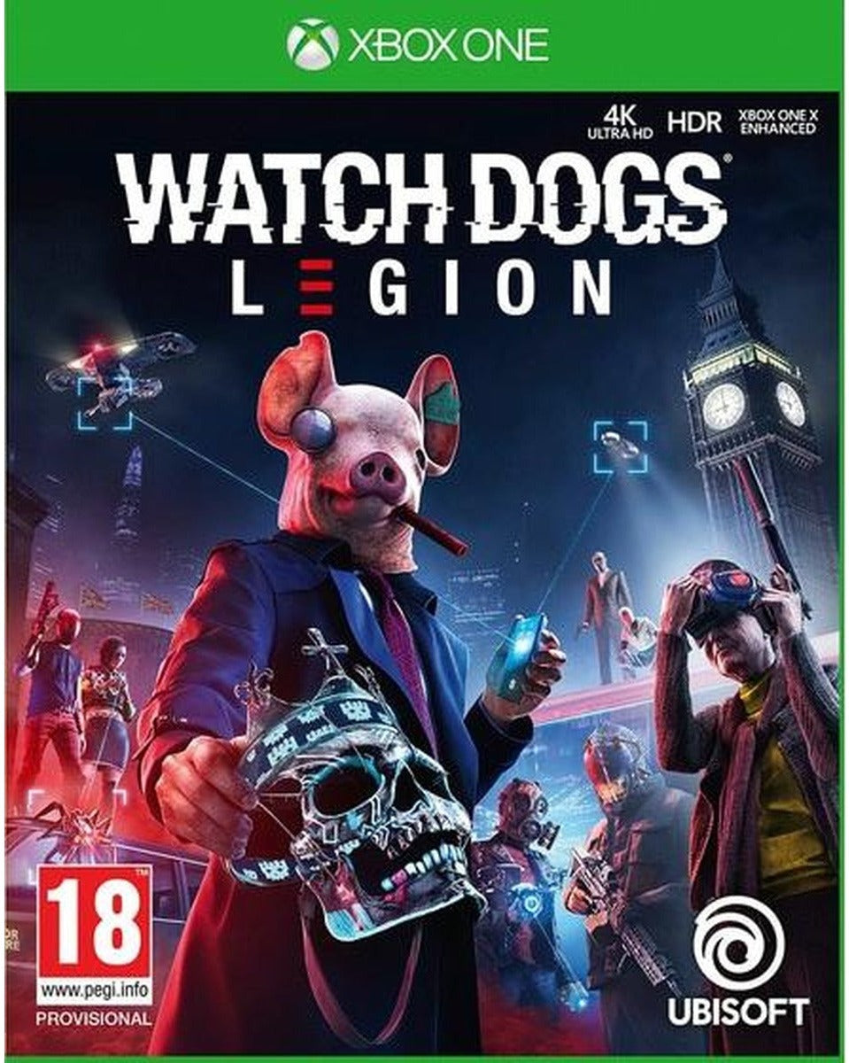 Watch Dogs: Legion Xbox Series X game box art