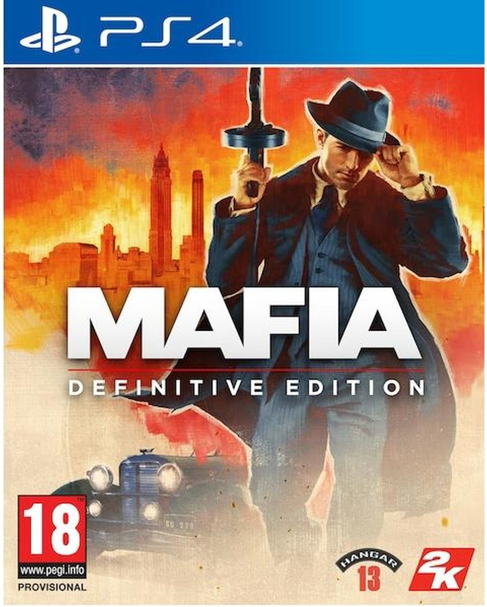 Mafia: Definitive Edition PlayStation 4 game box art