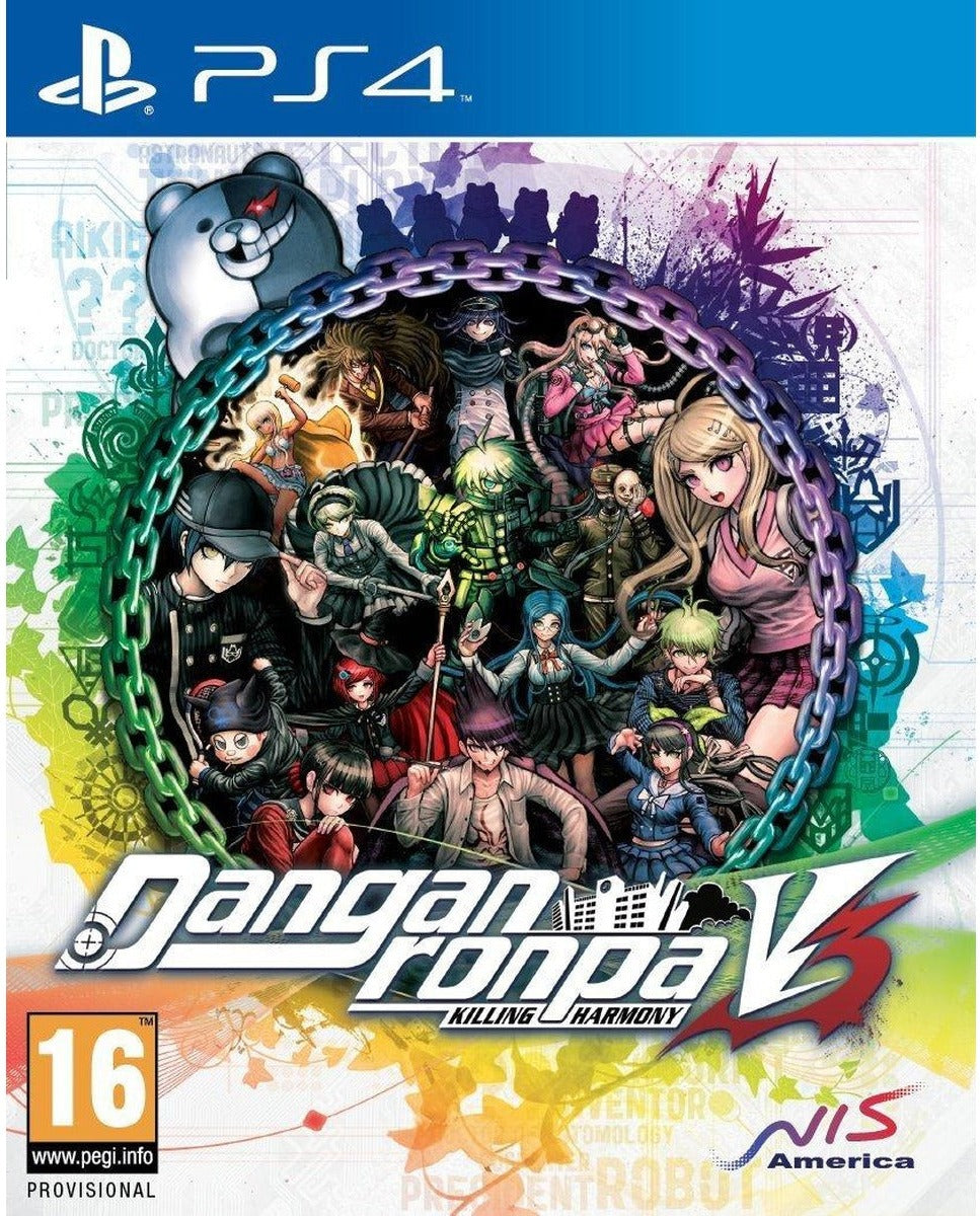 Danganronpa V3: Killing Harmony PlayStation 4 box art