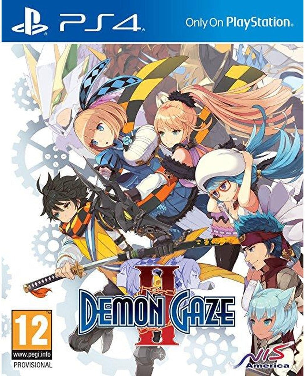Demon Gaze II PlayStation 4 box art