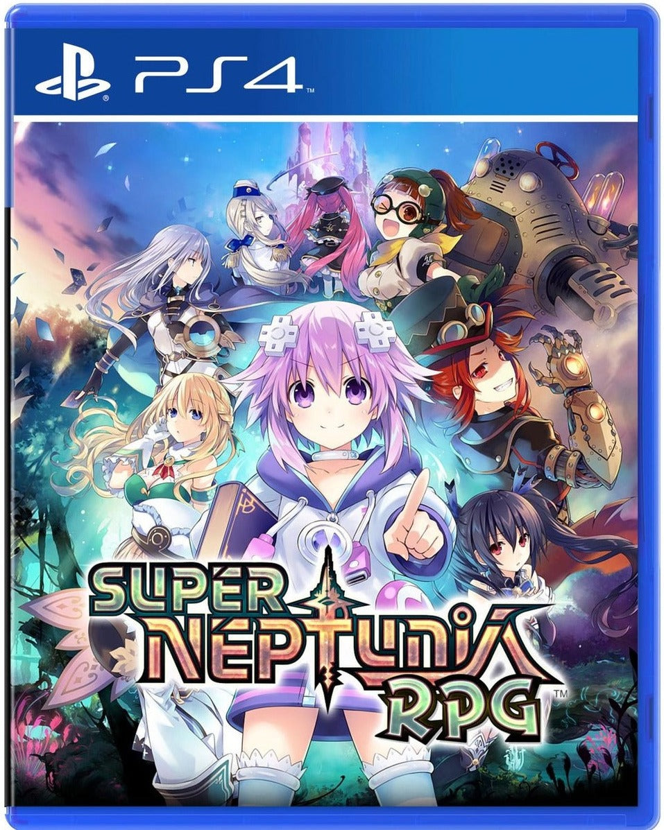 Super Neptunia RPG PlayStation 4 game box art