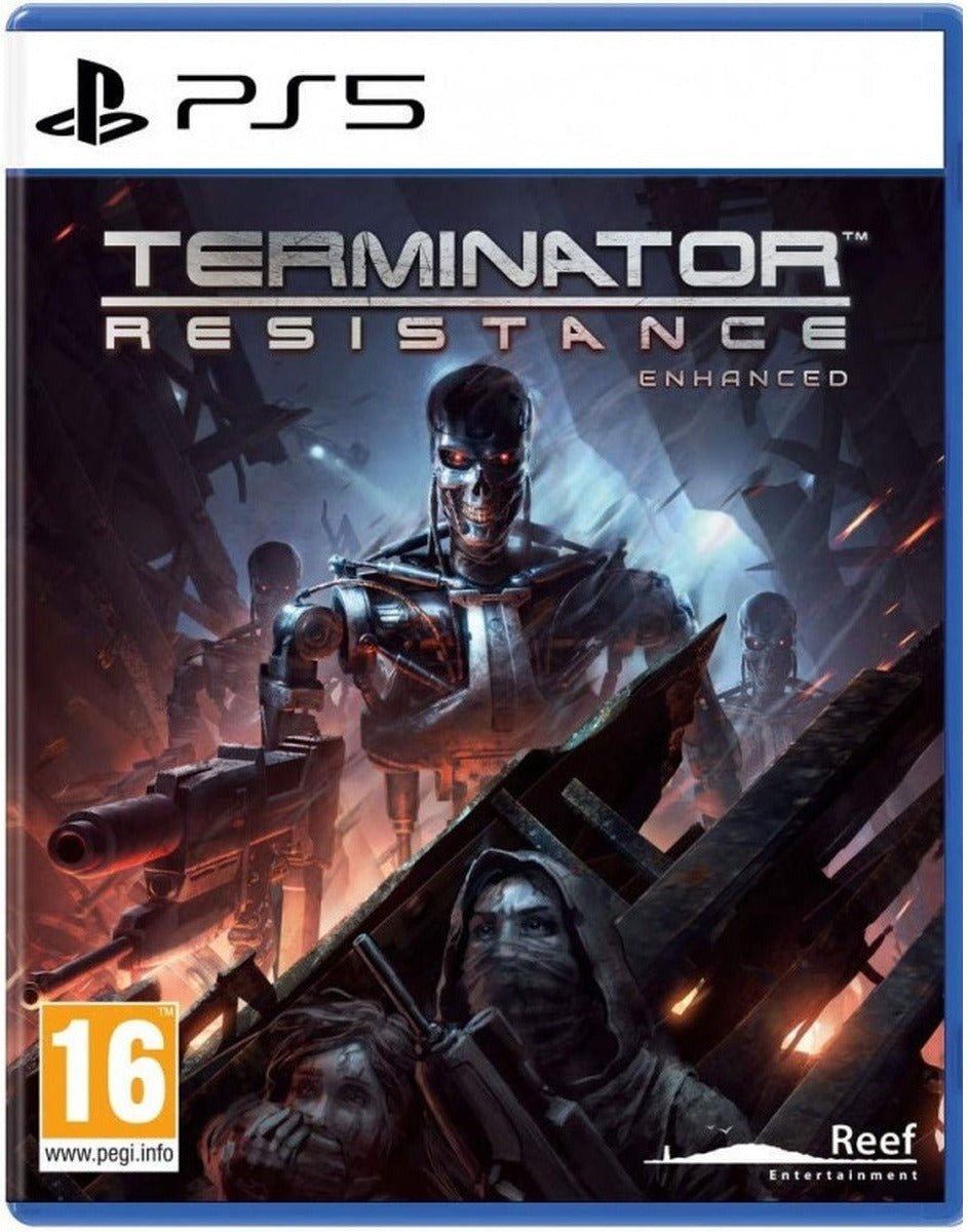 Terminator: Resistance Enhanced PS5 game box – Spanish edition