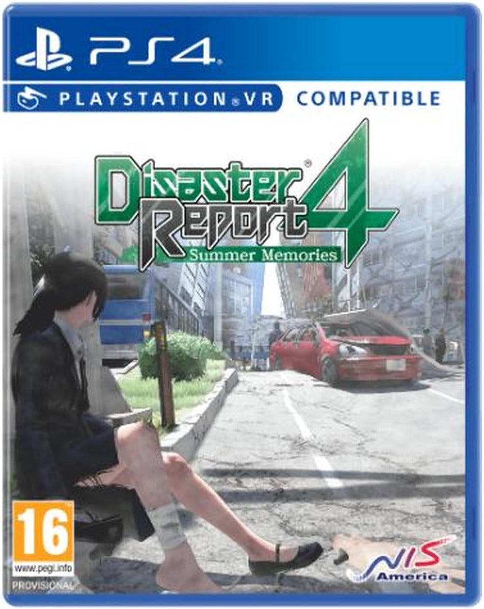 Disaster Report 4: Summer Memories PlayStation 4 box art