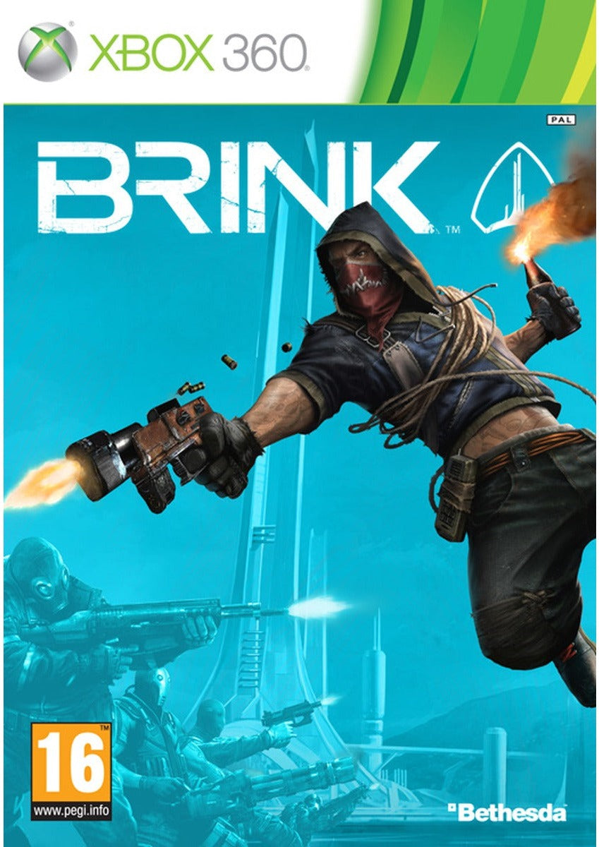 Brink Xbox 360 game box art