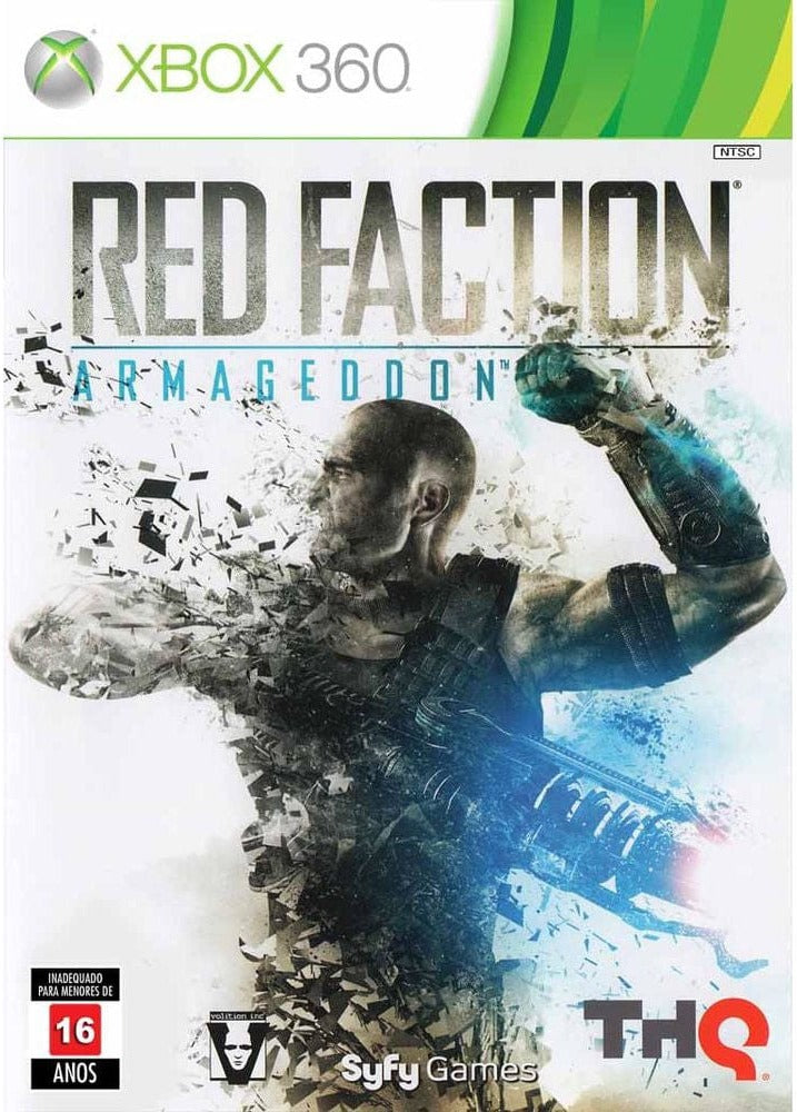 Red Faction: Armageddon Xbox 360 game box art