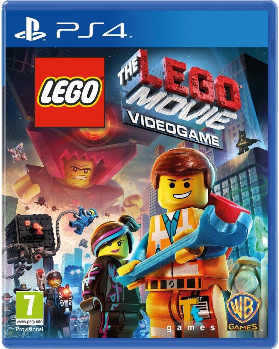 The LEGO Movie Videogame PlayStation 4 box art