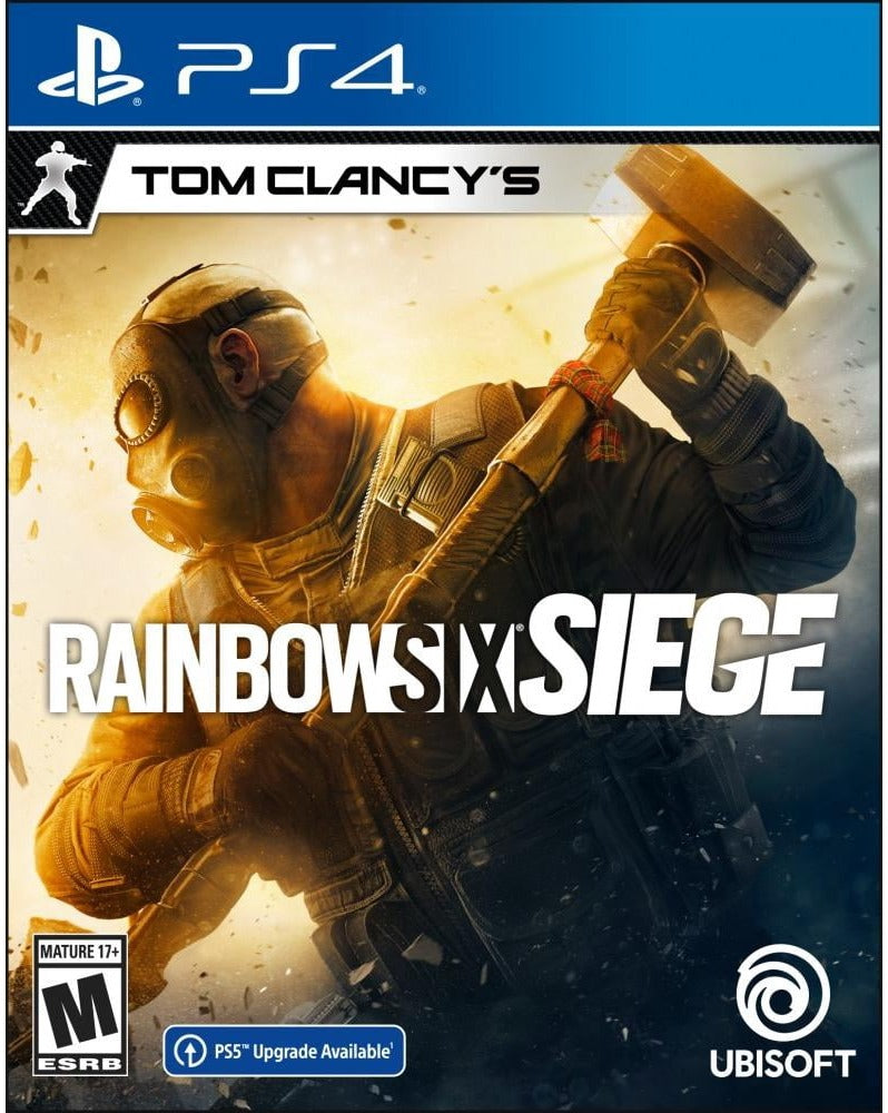 Tom Clancy's Rainbow Six: Siege PlayStation 4 game box